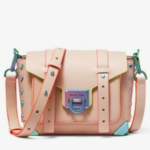 Michael Kors Manhattan Small Leather Crossbody Bag